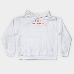 RUNNING CODE Kids Hoodie